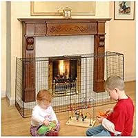 Fireside Extending Extendable Nursery Child Safety Fireguard Firescreen ...