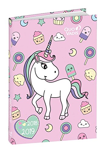 Télécharger Quo Vadis Kawaii Eurotextagenda Agenda scolaire Journalier Année 2018-2019 12 x 17 cm Licorne PDF Ebook En Ligne