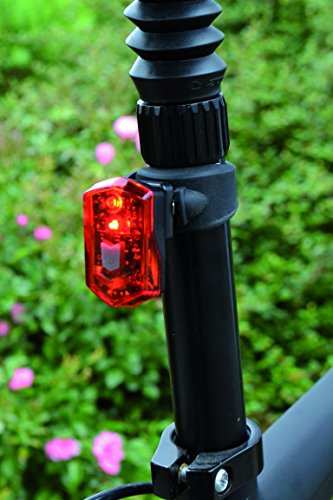 Büchel Batterieleuchtenset 30LUX LED Aspen Li ion Akku USB Kabel STVZO Zugelassen, Schwarz, 51125468 - 3