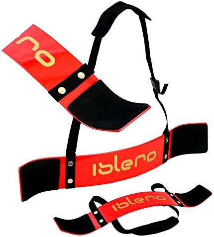 Islero Weightlifting Arm Blaster Biceps Isolator Gym Support Strap Pro Bodybuilding Wraps