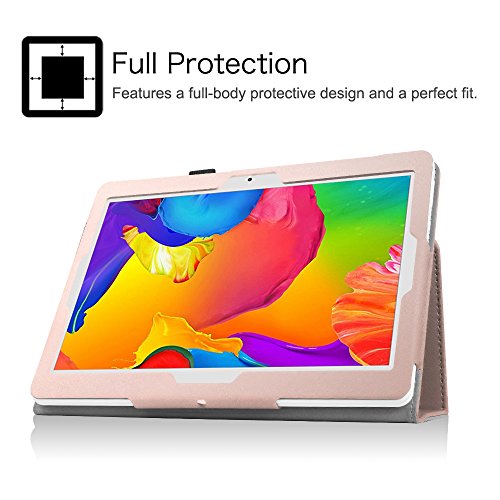 Fintie Folio Kunstleder Hülle Tasche Schutzhülle für 10.1 Zoll Tablet PC Inklusive. XIDO Z120 / X111 / X110 10.1″ Tablet PC, YUNTAB Tablet 10.1 Zoll Tablet PC K107 / K17, BEISTA Tablet PC 10 Zoll, Artizlee 10.1″ Tablet PC ATL-21plus, ACEPAD A101 / A121 - 5