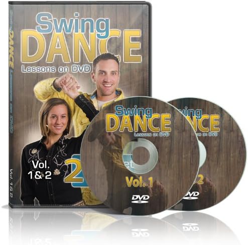 Swing Dance Lessons on DVD Vol 1 & 2 (Two Disc Set Instructional Swing Dance DVDs)