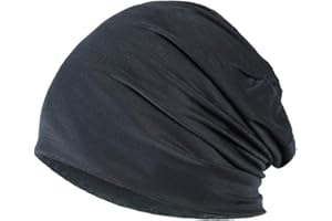 YOFASEN Slouchy Beanie czapka - Chemo Cancer nakrycie głowy z bawełny, czapka do spania, turban, nakrycie głowy, muzułmańska chusta na głowę dla kobiet i mężczyzn