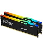 Kingston FURY Beast Nero RGB 16GB 5600MT/s DDR5 CL40 DIMM Memoria