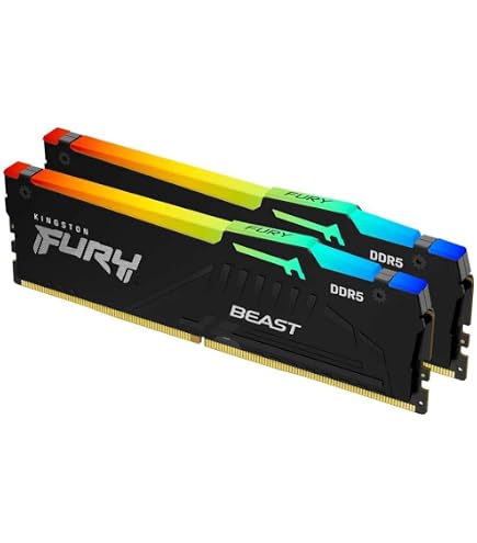 CORSAIR VENGEANCE RGB DDR5 16GB (2x8GB) DDR5 5200 CL40-40-40-77