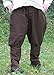 Produktbild Frühmittelalterlichen Hose Wikingerhose Wikingerhose LARP Schwarz oder Braun S-3XL (XXL, Braun)