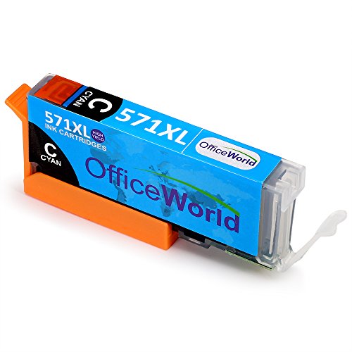 OfficeWorld Kompatible Patronen Ersatz für CLI-571XL Druckerpatronen (1 Cyan, 1 Magenta, 1 Gelb) Hohe Kapazität mit PIXMA MG5750 MG5751 MG5752 MG5753 MG6850 MG6851 MG6852 MG6853 TS5050 TS5051 TS5053 TS5055 TS6050 TS6051 TS6052 TS8050 TS8051 TS8052 TS8053 TS9050 TS9055 - 2