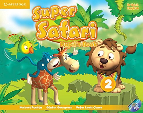 Super Safari Level 2 Pupil's Book with DVDROM (Super Minds)
