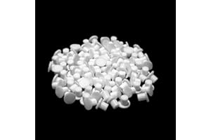 repairy Lot de 220 capuchons pour étagère IKEA Billy - Diamètre du trou de perçage : 3,5 mm - Blanc fin