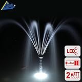 NEUES, VERBESSERTES MODELL ab 2017: Integriertes, innovatives Solarsystem mit LiIonen-AKKU und schöner, vierfacher Automatik-LED-Beleuchtung in geschmackvollem Weiß!