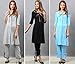 SN3021 Front Piping Maternity and Nursing Nighty Pajamas (UK 12-14, melange grey)