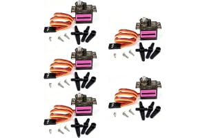 5 st 9 g Micro Servo Motor 360 graders rotation Metal Gear Servo