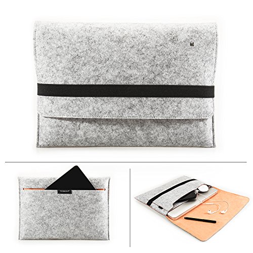 FORMGUT   MacBook Pro Tasche Filz 13 3 Zoll    Laptoptasche  Laptop Sleeve  Notebook H  lle  Businesstasche  Computertasche farbig  umweltfreundliche 