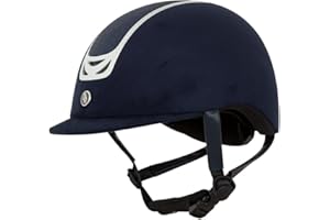 BR Casque d'équitation Volta en microfibre