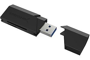 SABRENT Adapter USB C HDMI, wieloportowy koncentrator USB, 3,2 x 1 USB 5 Gb/s, port HDMI 4K, 60 W PD USB C, stacja dokująca do szybkiej transmisji danych i wideo (HB-TC5P) (USB-A, czytnik kart micro