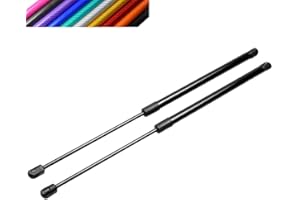 JINGLINGKJ 896972 90450JD01B BGS11195 para QASHQAI J10 JJ10 Amortiguadores de gas Shcok de arranque trasero 2 piezas (negro)