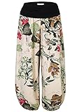 *Damen Elatische Taille Pumphose