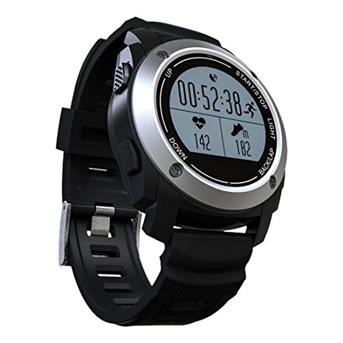 Preisvergleich Produktbild Silber Bluetooth intelligente Uhr, wasserdichte Bluetooth intelligente Uhr-Telefon-Anzeige / entfernte Kamera / kompatibel mit IOS8 + / Android4.3 + Handgelenk-intelligente Uhr