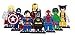 Price comparison product image B-Creative 2017 8PC Marvel Avengers DC Super Hero Mini Figure Set Fits UK SELLER