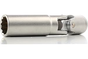 YATO Profesjonalny klucz do świecy zapłonowej z przegubem 14 mm 3/8" do świec zapłonowych, klucz nasadowy do świec