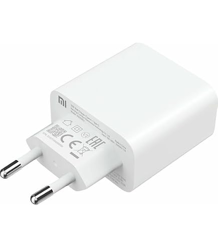 Caricabatterie Rapido Xiaomi 33W PD/PPS – Alimentatore Da Muro Bianco MDY-11-EZ Per Redmi Note E Altri Smartphone