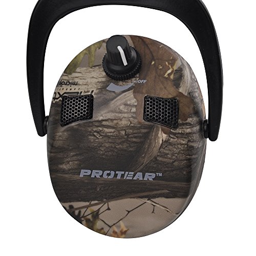 Protear Elektronische Ohr Beschützer / Earmuff Taktische Headset Für Jagd und Schießen, NRR 23 dB - 4