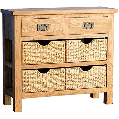 Amazon.co.uk console table with baskets Home & Kitchen