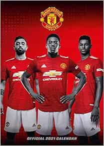 Official Manchester United Football Club 2022 Calendar - Month To View A3  Wall Calendar (The Official Manchester United Fc A3 Calendar 2022) : Danilo  Promotions Ltd: Amazon.co.uk: Books
