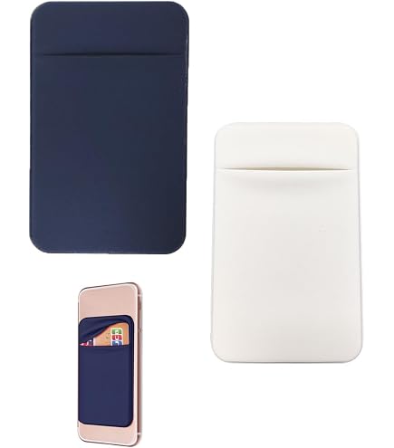 Portafoglio adesivo per telefono cellulare ultra sottile, porta carte
