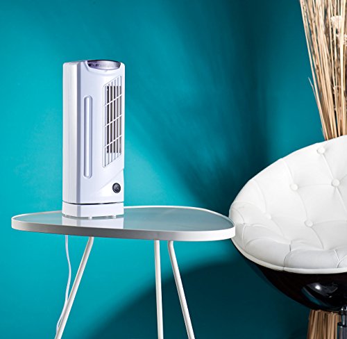 Sichler Haushaltsgeräte Tisch-Säulenventilator VT-130.T mit 90°-Oszillation, 3 Stufen, 30 W - 7