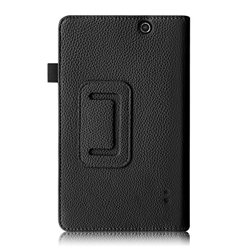 Fintie Odys Connect 7 Pro / Connect 7 Hülle Case – Slim Fit Folio Premium Kunstleder Schutzhülle Cover Tasche mit Ständerfunktion für Odys Connect 7 Pro / Odys Connect 7 17,8 cm (7 Zoll) Tablet-PC, Schwarz - 8