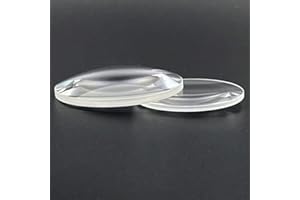 MMLFX 1 stück K9 Optisches Glas Fokussierlinse Plano Konvexe Lupe Dia.30 32 34 38 42 47 50 52 55 60 70 80 MM Brennweite 20-200 mm (Size : D80 F200 C12.5 E2.8)