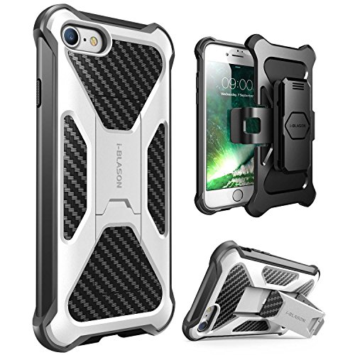 Funda Apple iPhone 7  Carcasa para Apple iPhone 8  i-Blason Transformer con soporte  robusto  y clip de sujeci  n para cintur  n giratorio para Apple iPhone 7 2016  Apple iPhone 8 2017