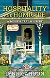 Front cover for the book Hospitality and Homicide by Lynn Cahoon