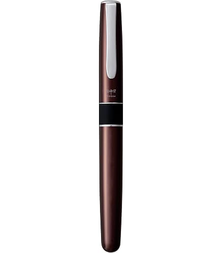 Tombow Stylo Roller Havanna - Encre Noire En Coffret Cadeau, Design Aluminium