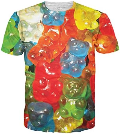 RageOn Men's Gummy Bears T-Shirt 3X Multi