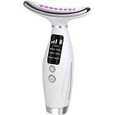 Facial Massager for Face and Neck, 7-in-1 Face Massager for Women, Anti Wrinkle & Aging Facial and Neck Massage Kit with 7 Ma