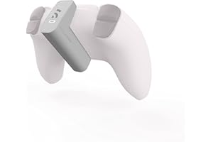 Remotto5 - Chargeur de Manette PS5 sans Fil - Batterie Portable pour DualSense Jouer Pendant la Charge - Longue Durée de Vie de la Batterie +12 Heures d'Autonomie - Accessoire PS 5