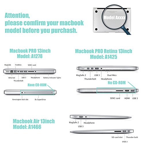 Case MacBook Air 13 Hülle , Haocoo Mandala & Wood Design Ultra Slim Dünn Kratzfeste matt rutschfest Hartschale Kunststoff Schutzhülle Snap case für Apple MacBook Air 13 Zoll (Modell: A1369 / A1466) - 2