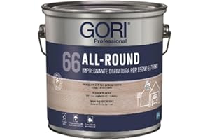 GORI 66 ALL-ROUND Impregnante di finitura per legno esterno 7813 NOCE MEDIO 0,75 l