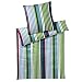 Produktbild Remember Bettwäsche Stripy 203 04 Grün Blau Streifen Mako Satin, 135x200