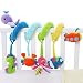 SHILOH Baby Activity Spiral Wrap Around Crib Bed Bassinet Stroller Rail Toy Sea Animals