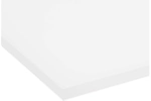 MODULOR PLEXIGLAS® GS bianco (lattiginoso), resistente alla rottura per oggetti leggeri ecc., spessore 3 mm Lastra PLEXIGLAS® GS in 12 x 25 cm, lattiginoso-traslucido (WH10)