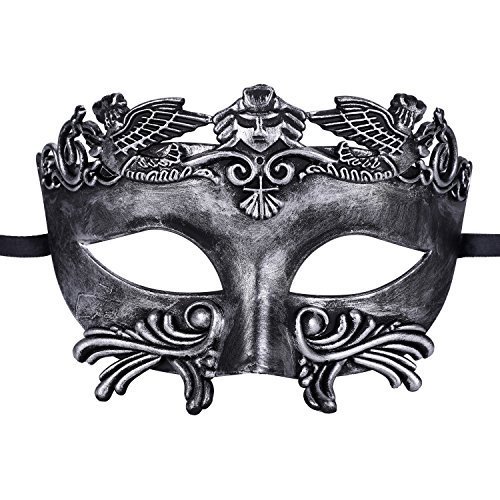 Kapmore Mens Maskerade Maske Griechische Römische Party Karneval Halloweenmaske