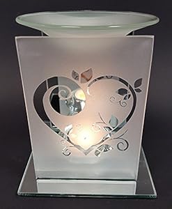 Photophore Brule Parfum C?ur frise fle ....