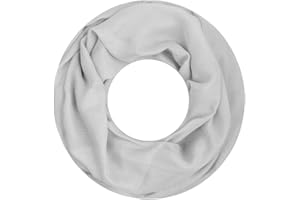 Majea Loop Cary Basic Schal Tuch Damen-schal Schlauchschal Rundschal Halstücher uni unifarben Loopschal einfarbig (880005)