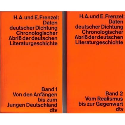[PDF] Download Daten deutscher Dichtung. Chronologischer Abriss der deutschen Literaturgeschichte- Band 1: Von den Anfángen bis zum Jungen Deutschland / Band 2: Vom Realismus bis zur Gegenwart Kostenlos