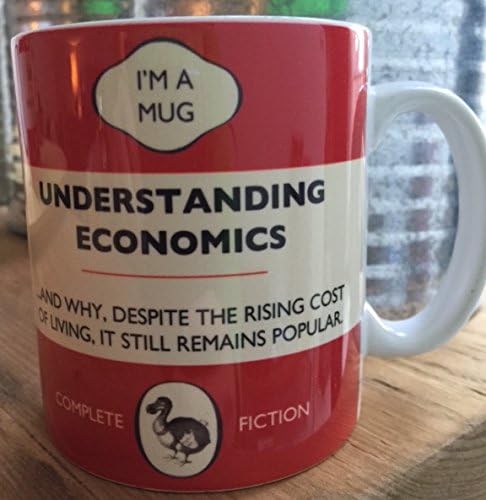 DODO Book Quote Mug - Understanding Economics: and The Cost of Living - New