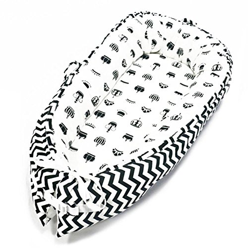 Preisvergleich Produktbild iStary Babybette Bionisches Bett Waschbar Kinderbett Tragbare Abnehmbare Und Waschbare Neugeborenen Tragbares Bett Multifunktionales Anti-Druckbett Für Neugeborene Babyspielbett Babybett