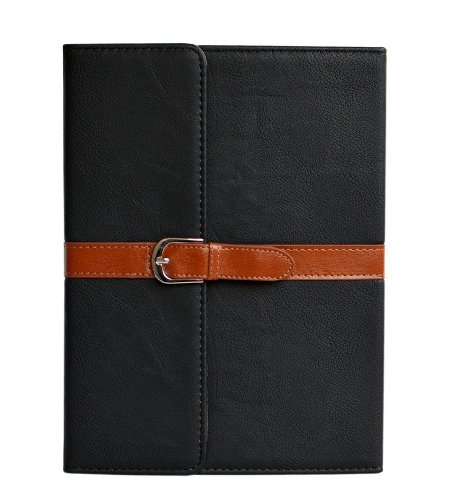 inShang Hülle für Apple iPad 2 iPad 3 iPad 4, Edles PU Leder Tasche Hülle Skins Etui Schutzhülle Ständer Smart Case Cover für Tablet iPad, Super Automatische Einschlaf-/Aufwach funktion, elegant Belt + buckle design + inShang Logo hochwertigen Stylus Eingabestift Stift - 2